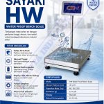 TIMBANGAN DUDUK WATER PROOF TAHAN AIR 150 Kg