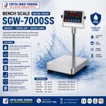 TIMBANGAN DUDUK WATER PROOF MERK GSC