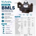 LOADCELL  KUBOTA  BM – LS  25 – 30 TON
