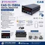 INDIKATOR TIMBANGAN CI – 1580 A MERK CAS