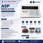 INDIKATOR TIMBANGAN A9 + P MERK SONIC – SAYAKI