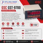 INDIKATOR TIMBANGAN  GST – 9700 MERK GSC