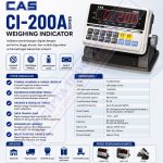 INDIKATOR TIMBANGAN CI – 200 A MERK CAS