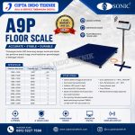 TIMBANGAN LANTAI – FLOOR SCALE 3 TON 1.5 M X 1.5 M