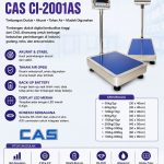 TIMBANGAN DUDUK CAS – CI 2001 AS 300 Kg
