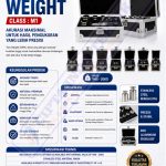 ANAK TIMBANGAN 1 Mg – 20 Kg M1 STAINLESS STEEL