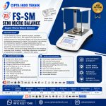 TIMBANGAN SEMI MICRO BALANCE FUJITSU FS -SM 80 GRAM X 0.01 Mg